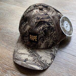 NWT PAPÉ Camo Hunting Hunter Print baseball Hat one size